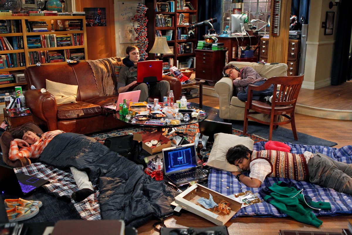 bigbangtheory's tweet photo. Sleepover energy. https://t.co/orvsRe5PjP