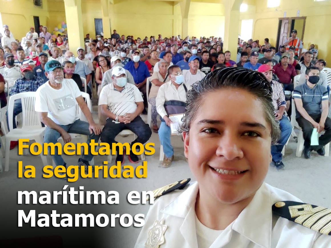 MarysolEsparza's tweet photo. #Entérate Durante el mes de noviembre se llevó a cabo la primera jornada de capacitación para pescadores ribereños, como parte del programa de regularización que tenemos en la Capitanía del Puerto de Matamoros. 

👩‍✈️🚢🎣🛟 https://t.co/lG4pe7uCRb