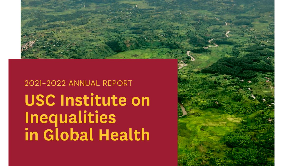 Our Annual Report is here! 🎉Read about our work over the past year addressing some of the most pressing challenges of our time with our wonderful partners and collaborators at @USC, in LA and around the world. Wishing you a healthy + happy holiday season! bit.ly/IIGHannualrepo…