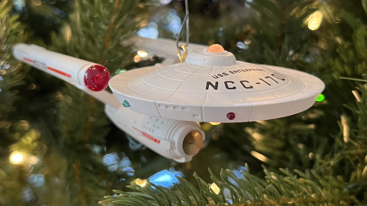 31 years ago I was certain this was the coolest Christmas tree ornament I’d ever seen. 🎄🚀

31 years later… it still is.