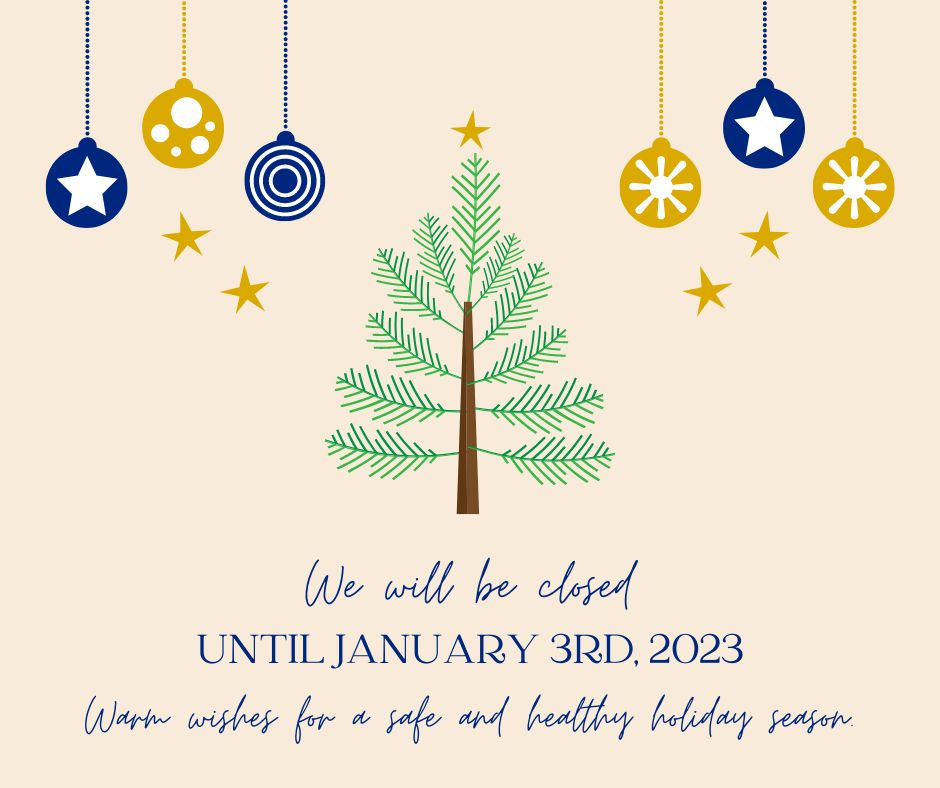 The Belleville Chamber of Commerce and the Log Cabin will be closed for the holidays from Thursday, Dec. 22nd at noon to Wednesday, January 3rd.  All the best for a wonderful holiday season.