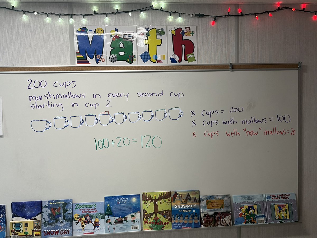 We certainly would have enjoyed 200 cups of hot chocolate in our portable, but this challenge on Day 12 did just fine <a href="/tvdsbmathk8/">tvdsbmath</a>!