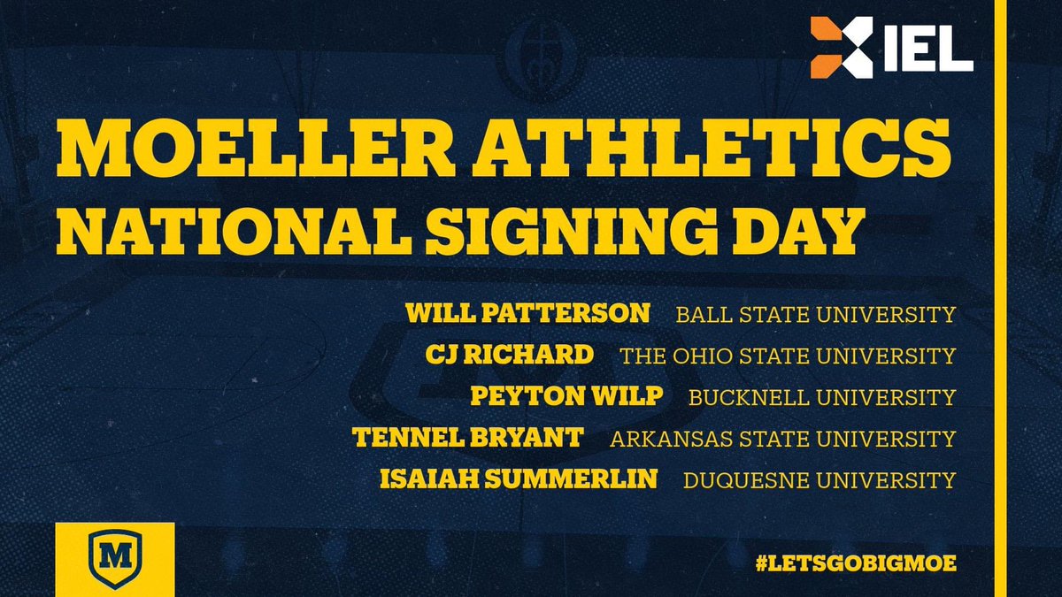 LetsGoBigMoe's tweet photo. Join us tomorrow morning at 8:00AM in the gym for National Signing Day! Congratulations to all the signees. 🙌 https://t.co/kNO8tDvUFF