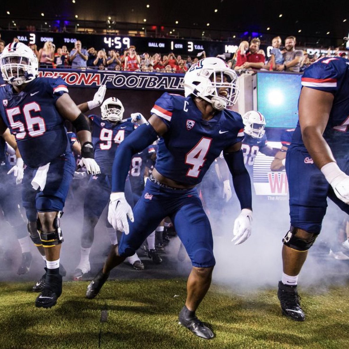 After A Great Phone Call With @CoachNansenUofA I Am Blessed A(n)Honored To Receive A Offer To The University Of Arizona 🔴🔵. #BearDown <a href="/ArizonaFBall/">Arizona Football</a>