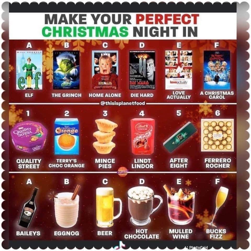 What’s yours? 🥤🍫 🎥 🎅🏻🎄