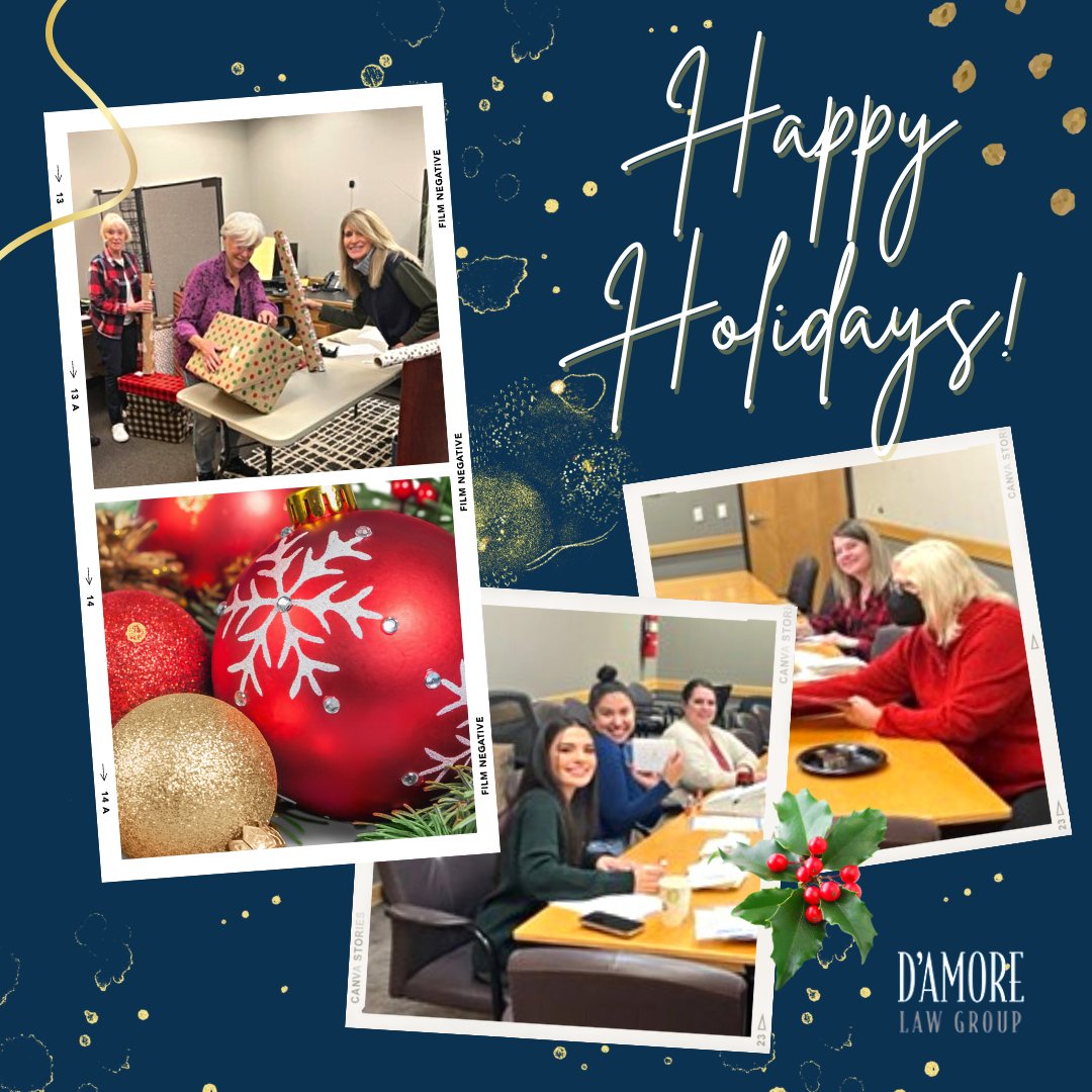 D’Amore Law Group was caught in the act…of charitable giving! We are always thrilled to participate in the Lutheran Community Service Northwest’s annual adopt-a-family program, and enjoy delivering holiday gifts to refugee families in our area.  tinyurl.com/2vtw9tx5.