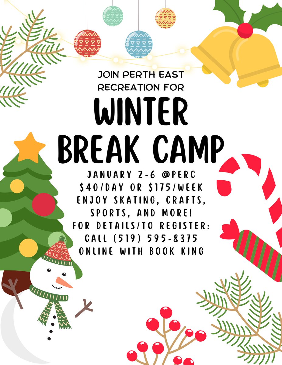 Perth East Recreation tweet media