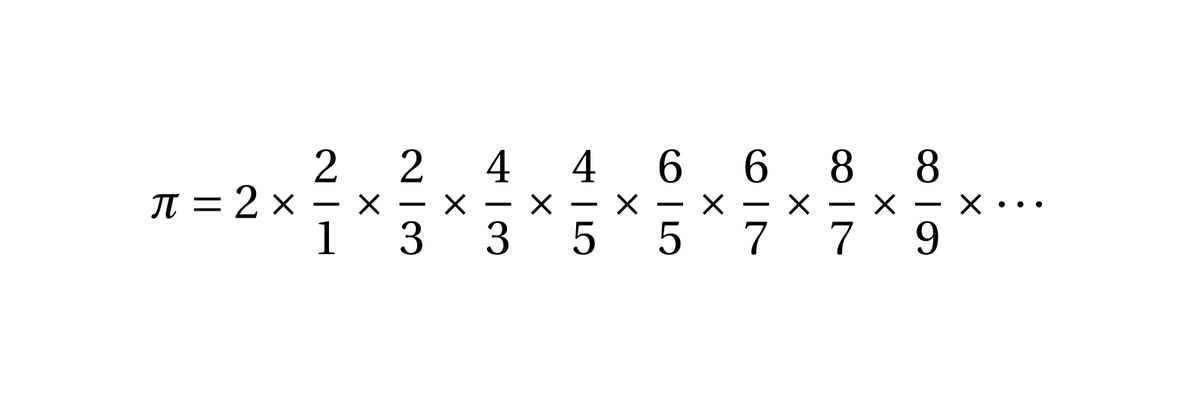 ⭐️Calendrier de l'avent mathématique⭐️
Jour 20 : la formule de Wallis