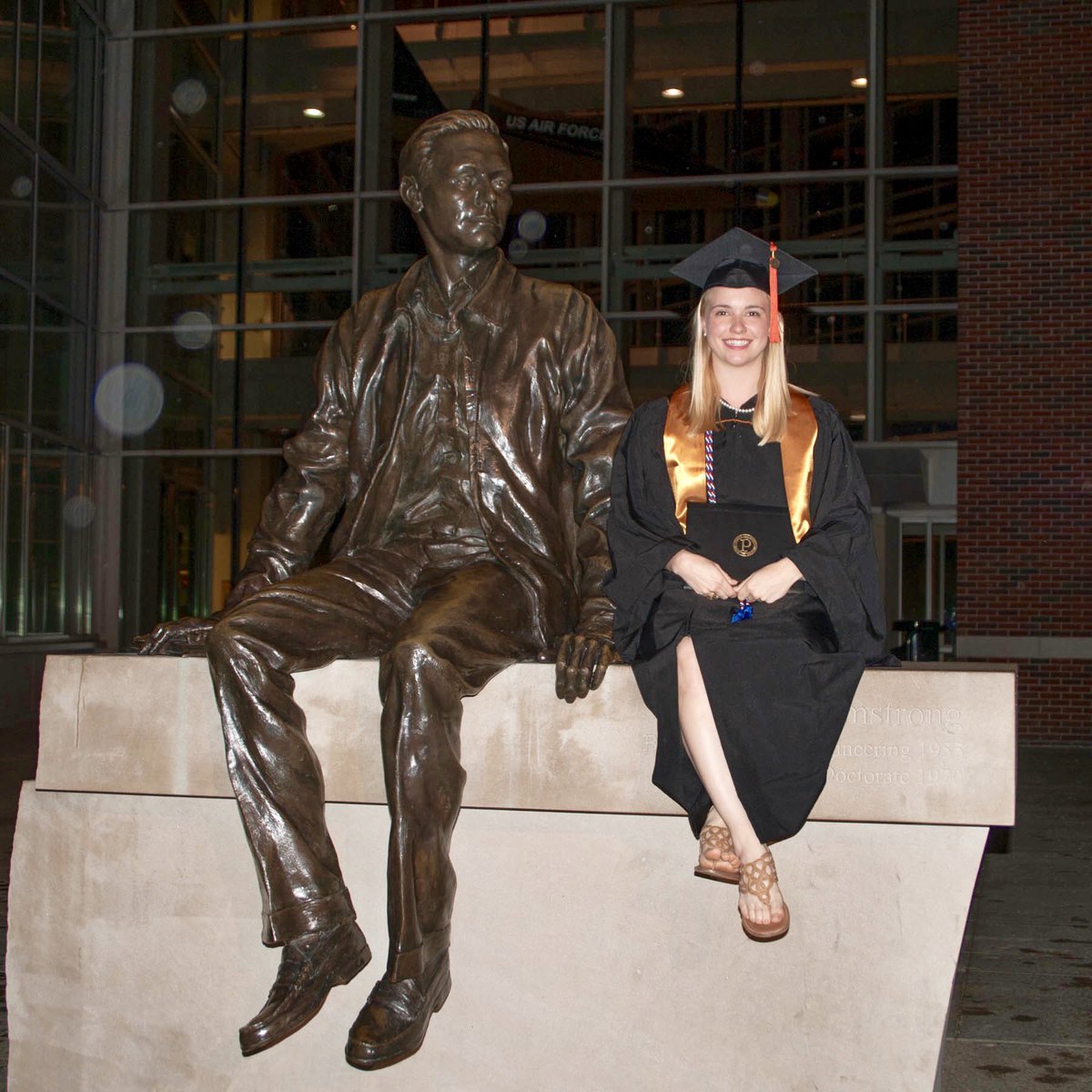 TheFowee's tweet photo. Three degrees and a varsity letter. Thank you for all the memories. Time to touch the stars! ⚽️ 🚂 ✨🚀🛸🪐🌖@PurdueAeroAstro @PurdueSports https://t.co/UnzSoiB4WR