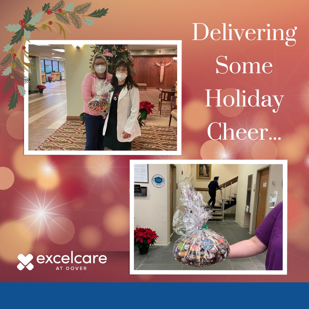ExcelCareDover's tweet photo. Delivering some holiday cheer to social workers at St Clare’s Dover and St Clare’s Denville.

#holidaycheer https://t.co/mO3AvXugyZ