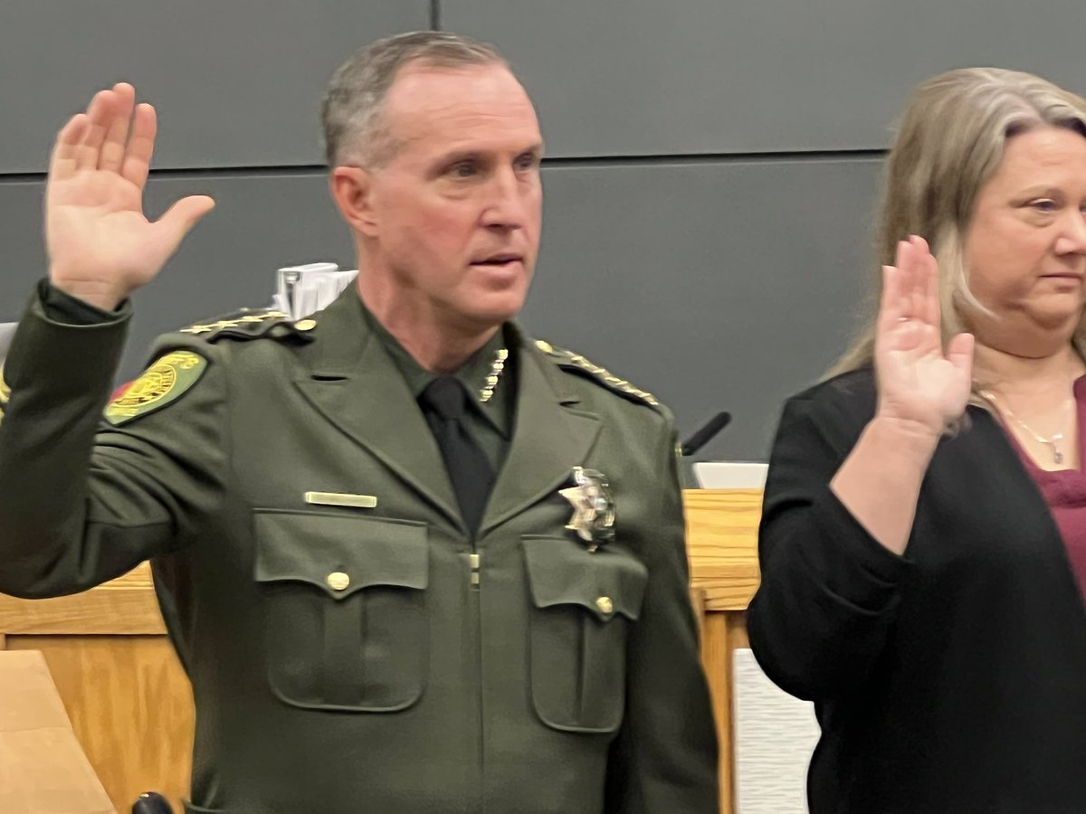 Washoe Sheriff On Twitter Sheriff Darin Balaam Was Sworn In For His Second Term As Washoe 