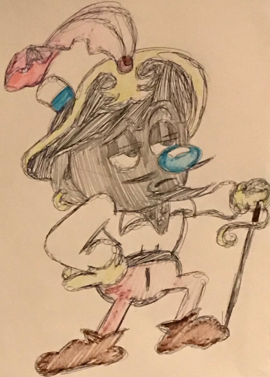 Liamsexton131's tweet photo. Captain Mugbeard
#thecupheadshow
#mugman
#captainmugbeard
#drawing https://t.co/NGYJHaoh60
