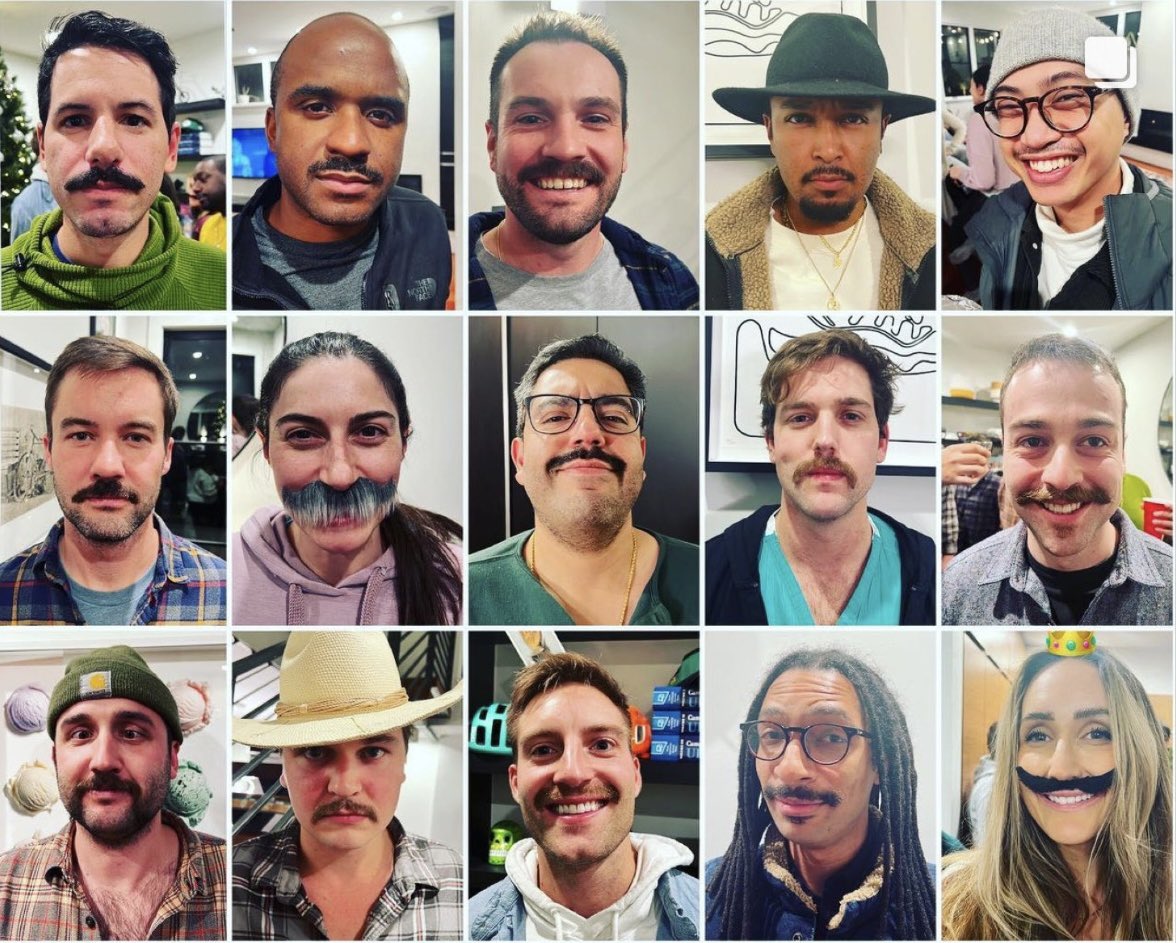 How’d I get so lucky to be part of this crew🥹❤️ #movember <a href="/CU_Urology/">CU Urology</a>