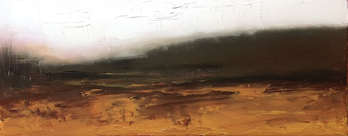 daiwillart's tweet photo. Aberclydach Fields, Resolven, Vale of Neath, oil on canvas #oilpainting #valeofneath #resolven #winterfields #welshart #welshlandscape #palletteknife #landscapes https://t.co/FxCfcA2WOa