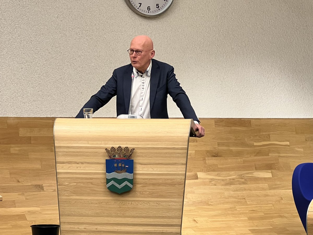 Famous last words van vertrekkend wethouder Frank ten Have. Dank voor de samenwerking de afgelopen jaren, we gaan je drive en enthousiasme missen!