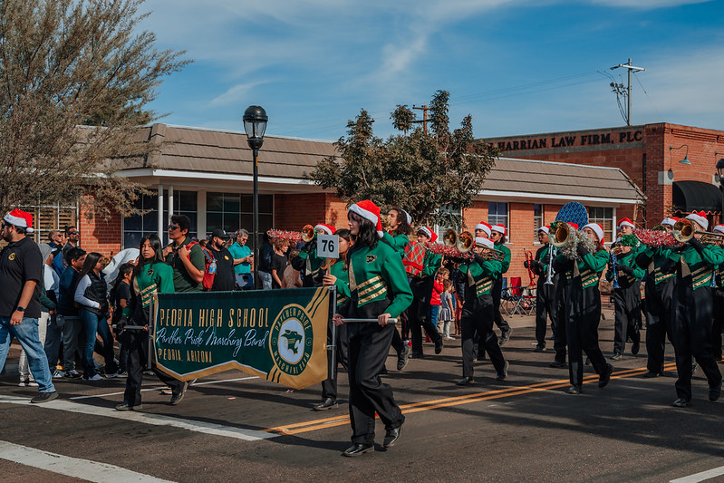 HCParadeAZ's tweet photo. Congrats to our Marching Band winners! Thanks to Councilmember Ian Hugh for donating the marching band prize money.
1st Place: Panther Pride Marching Band (Peoria H.S.)
2nd Place: Glendale High School Marching Band
3rd Place: Apollo Hawks Marching Band (Apollo H.S.)
#HCParade https://t.co/2dT6nSSvf1