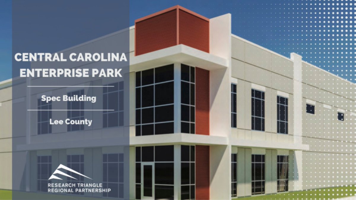 Central Carolina Enterprise Park's newest building is a 117,000-squre foot warehouse permitted for warehousing, manufacturing, wholesale trade, and distribution. CCEP boasts a low cost of business, attractive incentives and a regionally trained workforce. growsanfordnc.com/wp-content/upl…