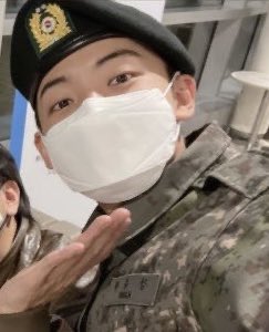 RapperChannie's tweet photo. Dear kpop stans,

Yuchan from A.C.E enlisted on 16th August 2022 and will be back 15th February 2024. He’s currently in the 28th division military band learning to play the euphonium. He’s being looked after well and choice miss him a lot. Attached are images of proof below https://t.co/ksFnetmloJ