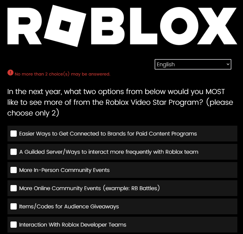 roblox just added roblox video star codes and he should try to get