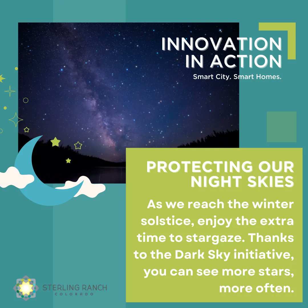 As we reach the winter solstice, enjoy the extra time to stargaze. Thanks to the #innovationinaction Dark Sky initiative, you can see more stars, more often. 

Learn more about how #mysterlingranch is protecting our night skies here: buff.ly/3K7Izrl