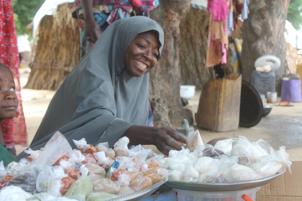 Foodgrains's tweet photo. In Nigeria, ZOA (partnering w/ @WorldRenewCan) is working in Borno State to help families provide food for themselves, including supporting women who want to start and run successful small businesses. 

The average small business earns a 13,350 NGN ($41 CAD) profit per month 🙏 https://t.co/f3l1XlRQkz