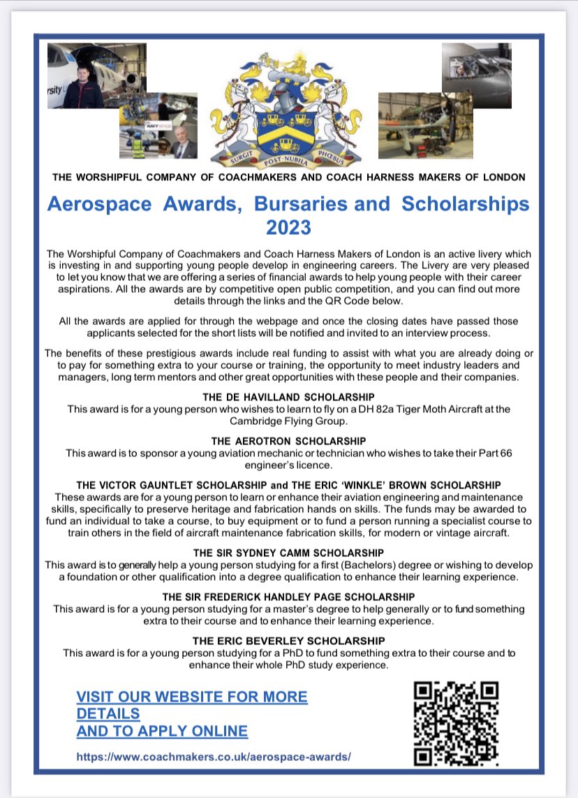 Chance of several different scholarships up for grabs. You have to be in it, to win it! <a href="/RCWalesandWest1/">RC Wales and West</a> <a href="/WandWAirCadets/">Wales & West Region</a> <a href="/AviationCcf/">CCF Aviation Officer</a> <a href="/SwrAvn/">Chris Fisher</a> <a href="/RGONorth/">Aerospace 2FTS</a> <a href="/RAFACAstra/">Wg Cdr Grant Kearns RAFAC</a>