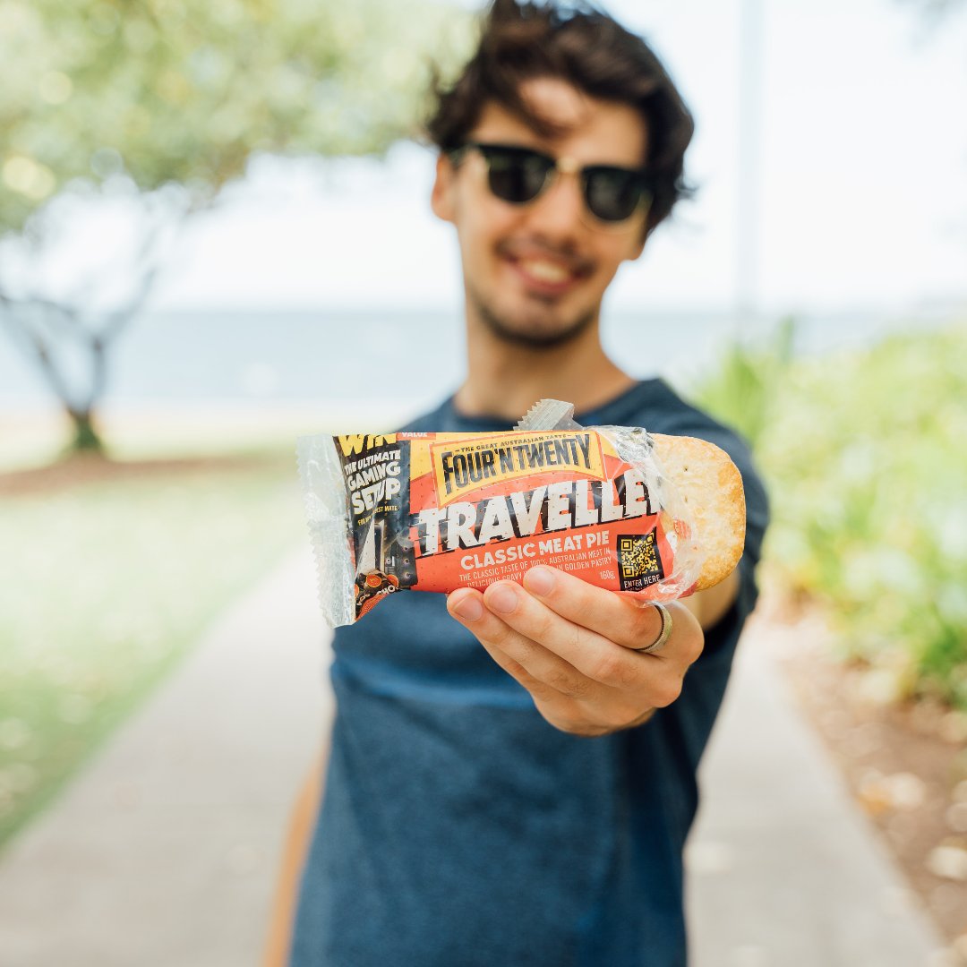 This could be you. Don't forget to pick up your Traveller Pie when filling up today 🚗