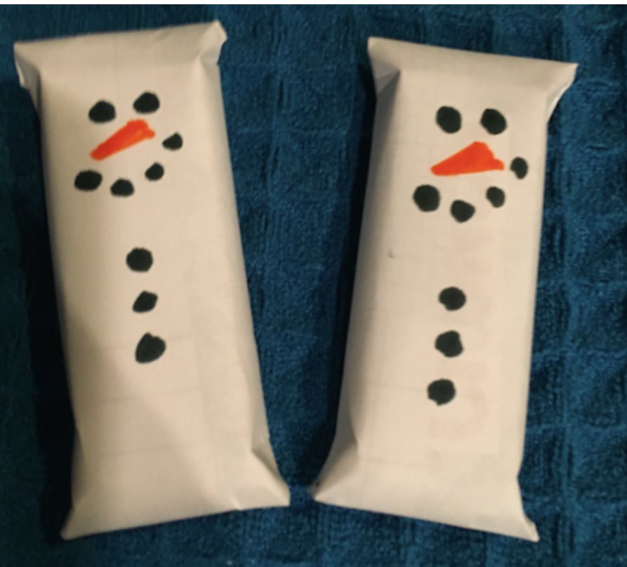 HGmrslong's tweet photo. Students @HockerGroveMS “wrapped” up 1st semester, decorating chocolate treats for first responders. Thank you “snow” much for keeping our community safe. @theSMSD #OneShawneeMission #OneHG https://t.co/9Aquyx6lOH