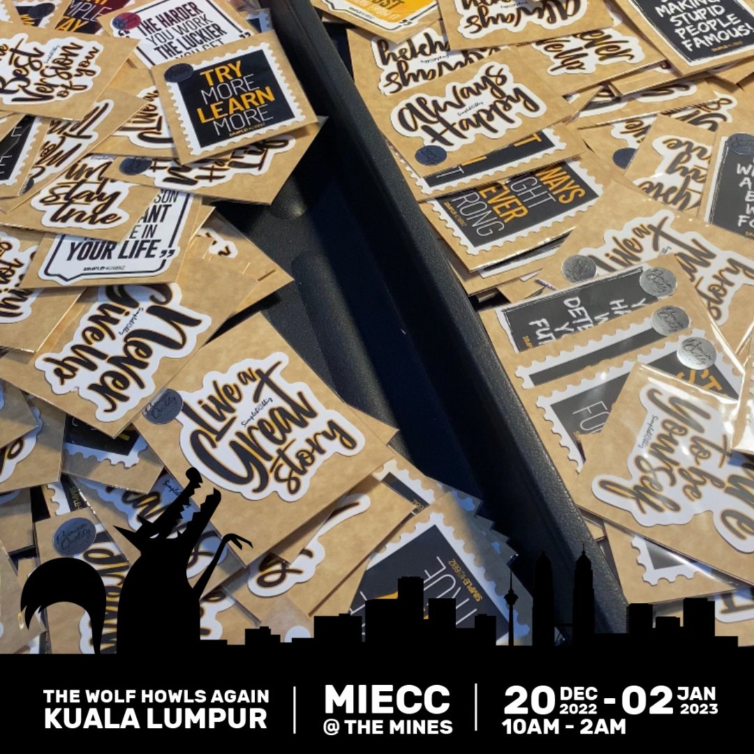 BukuBookiut's tweet photo. Bermula lagi pesta buku Big Bad Wolf Books. Ayuh, pencinta buku sempurnakan tahun 2022 anda dengan menghadirkan diri ke pesta buku ini sebagai penutup tahun anda bertempat di:
MIECC @ The Mines
20 Disember 2022 - 2 Januari 2023
10 pagi - 2 pagi
#BigBadWolf #BBWKL2022 #Bookiut https://t.co/yo2Qz2KOIO