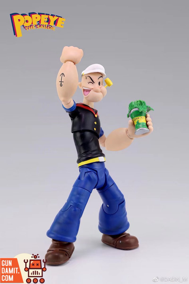 GundamitStore's tweet photo. [Pre-Order] DaSin Model 1/12 Popeye the Sailor Pop Eye
Material: ABS, PVC
Scale: 1/12
$41.99 Free Shipping
--------
👇links👇
https://t.co/58j5L24IDC

#DaSinModel #PopeyetheSailor #Popeye #Dasheng #GreatToys #GT #Anime #manga 
#actionfigure #modelkit #Gundamit #GD https://t.co/nPEod5W6O9