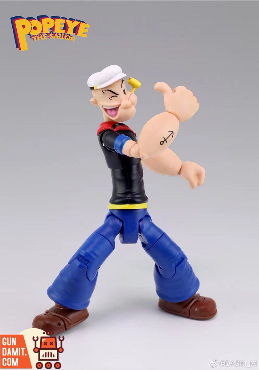 GundamitStore's tweet photo. [Pre-Order] DaSin Model 1/12 Popeye the Sailor Pop Eye
Material: ABS, PVC
Scale: 1/12
$41.99 Free Shipping
--------
👇links👇
https://t.co/58j5L24IDC

#DaSinModel #PopeyetheSailor #Popeye #Dasheng #GreatToys #GT #Anime #manga 
#actionfigure #modelkit #Gundamit #GD https://t.co/nPEod5W6O9