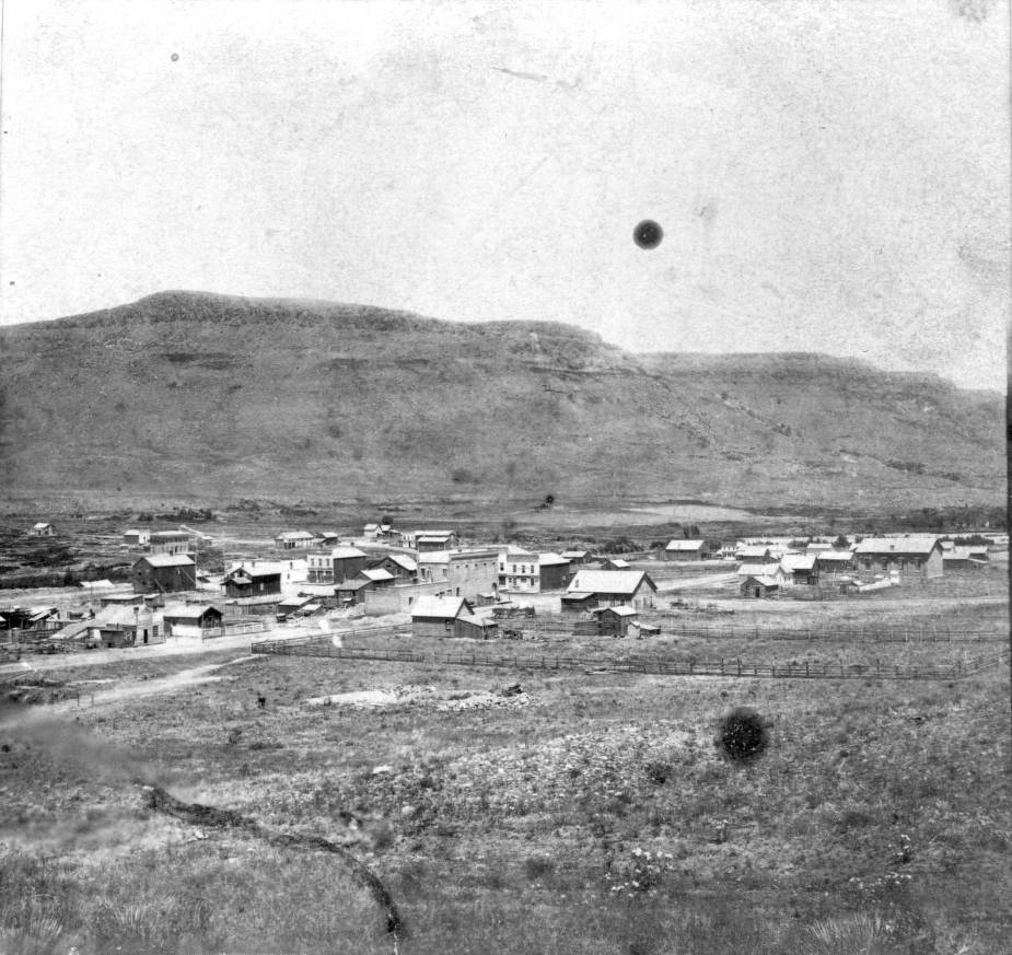 Old Colorado Photos on Twitter "An early view east over Golden, (Colorado Territorial Capital