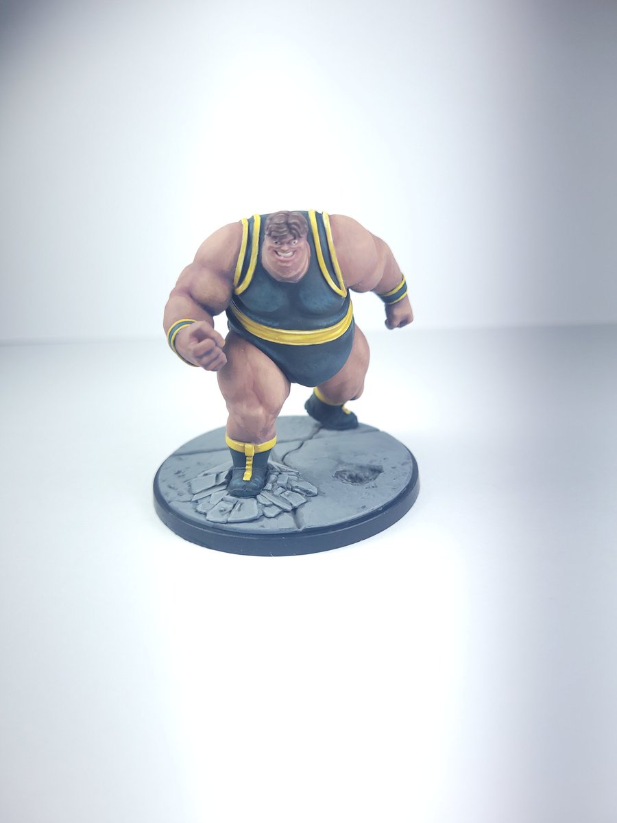 gregpiskosz's tweet photo. Tried underpainting for the first time on Blobs skin. Really like the way it came out and I'll have it think of somewhere else to try it https://t.co/RBzM5fYDCO