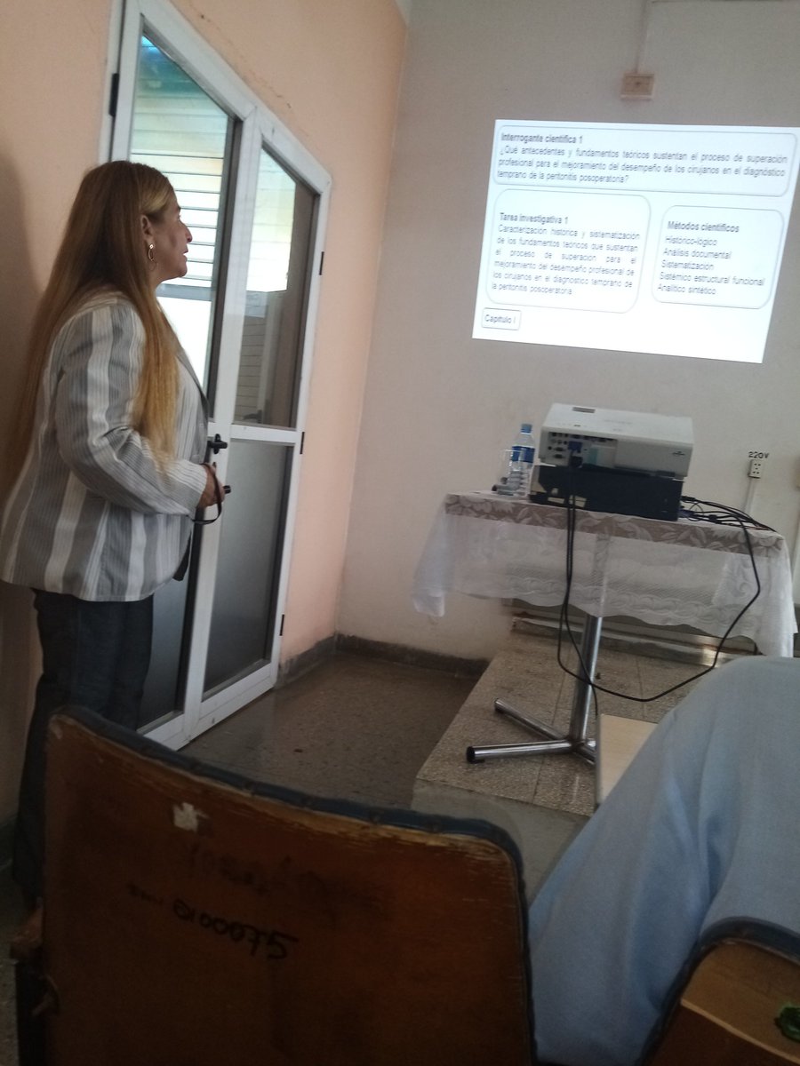 MGarciaCespedes's tweet photo. Estrategia de Formación Doctoral en Santiago de Cuba. Dos de mis doctorandos hacen su ejercicio de predefensa una en Ciencias de la Educación y la otra en Ciencias de la Educación Médica. Muchas felicidades para ellas.
#SantiagodeCuba
#MINSAPCuba
@japortalmiranda
@DPS_Santiago https://t.co/LPIrgjakqh