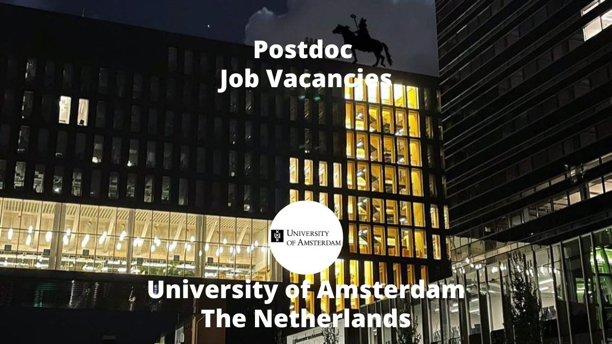 nviewscareer's tweet photo. https://t.co/hFYodkzUS2
12 Postdoc job vacancies at University of Amsterdam @UvA_Amsterdam (UvA), Netherlands
#nviewscareer #UvA #NetherlandsPostdoc #UvAPostdoc #PostdocPositions #postdocvacancies #postdoc #postdocjobs #postdocjob #academicjobs https://t.co/hajMbkUu4I