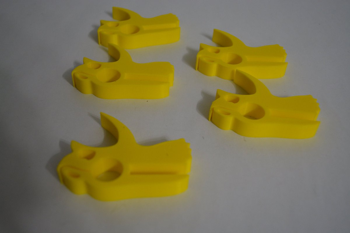 WorkshopPenguin's tweet photo. Dinosaur loves rejoice triceratops chip clips now available at Penguin 3D Workshop. These new items go great with the T-Rex Chip Clips. https://t.co/oc3fAtm1GG #plastic #chipclip #kitchengadget #dinosaur #3dprinting #3dprinted #chips #etsy #penguin3dworkshop https://t.co/iaAbI5xjj2