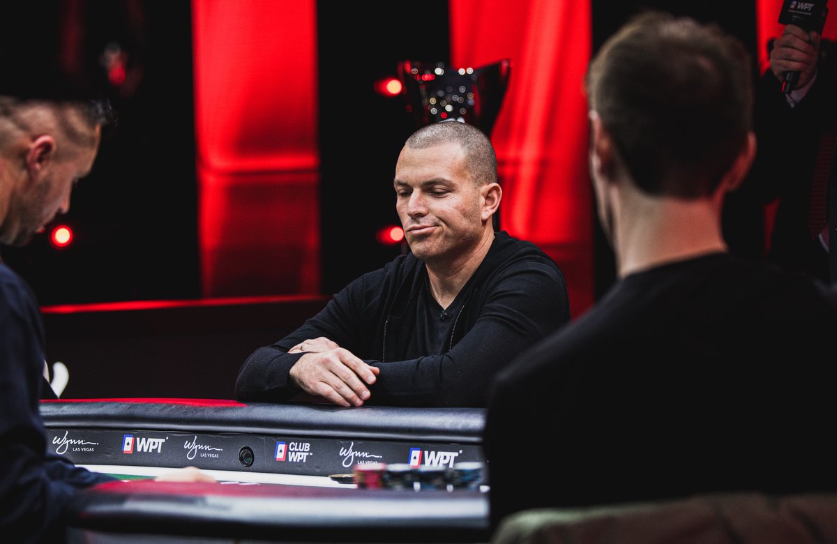WPT's tweet image. Our #WPTWorldChampionship Final Table is live now and we're down to 3 as Adam Adler exits the field in 4th place earning $1,608,000!

Remaining Payouts:
1st: $4,146,400*
2nd: $2,830,000
3rd: $2,095,000

Livestream: wpt.co/WCLive
Live Updates: wpt.co/WCLiveUpdates