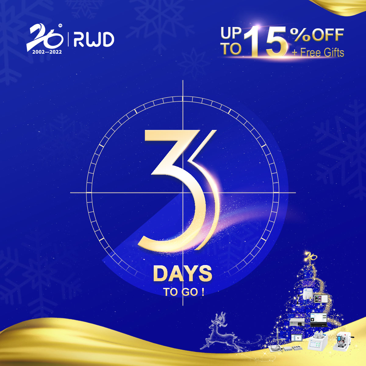 #20thAnniversaryOffer
Countdown! Only 3 days left for the SpecialOffer!!
Up to 15% off on lab equipment.😘 🎉
Catch the LAST CHANCE to GRAB THE DEAL 👇👇
bit.ly/3i0MxJZ
 
#LabEquipment #LaboratoryResearch #AnesthesiaMachine #StereotaxicSurgery #LSCI