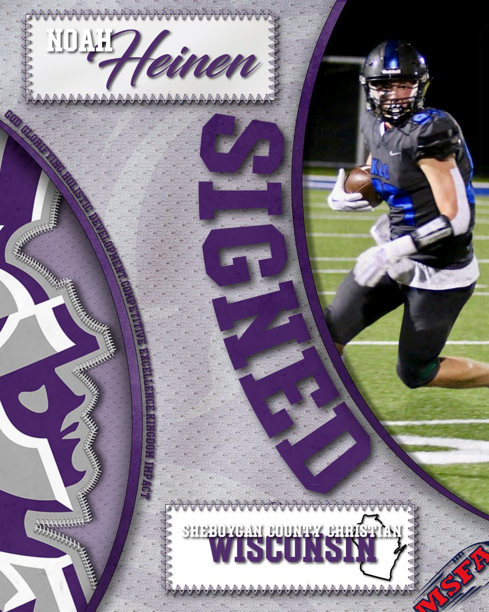 Welcome, WR <a href="/nhein89/">Noah Heinen</a> to the #TaylorTough Family!! Congratulations on joining the #EMAT Brotherhood!!  

 #TaylorTough | #EMAT
