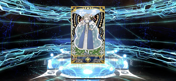 オベロンガチャに再挑戦しました。 
