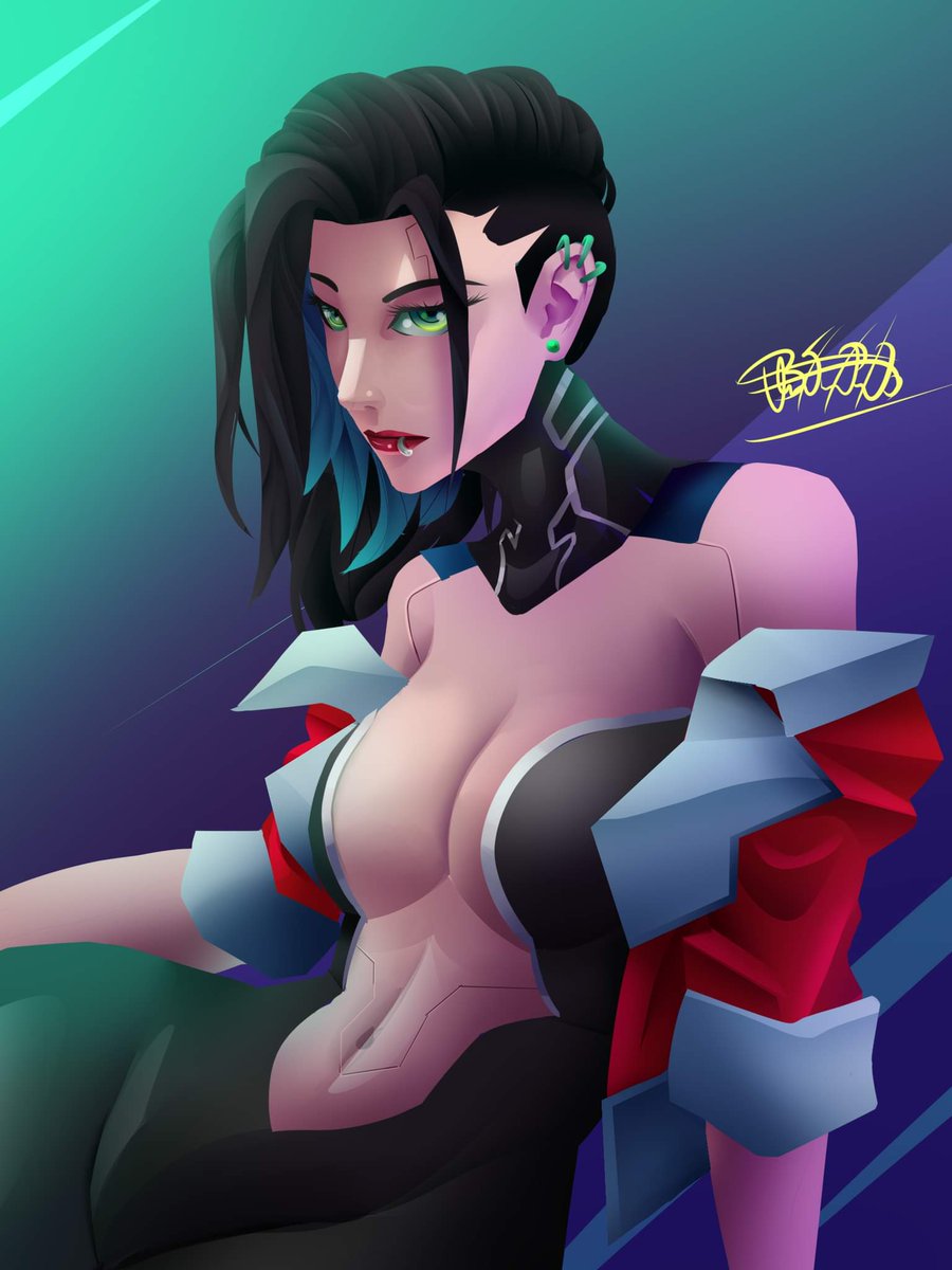 Yetro925's tweet photo. Aira cyberpunk mi oc a este estilo por la serie #CyberpunkEdgerunners #drawing #originalcharacter #digitalart https://t.co/xfYDRjU8Ts
