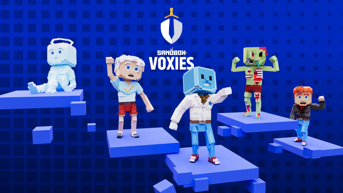 TheSandboxGame's tweet photo. Get ready for Voxies! 📣 Dec 22: bring your @VoxiesNFT to life in The Sandbox! https://t.co/E0MwHoKpjv