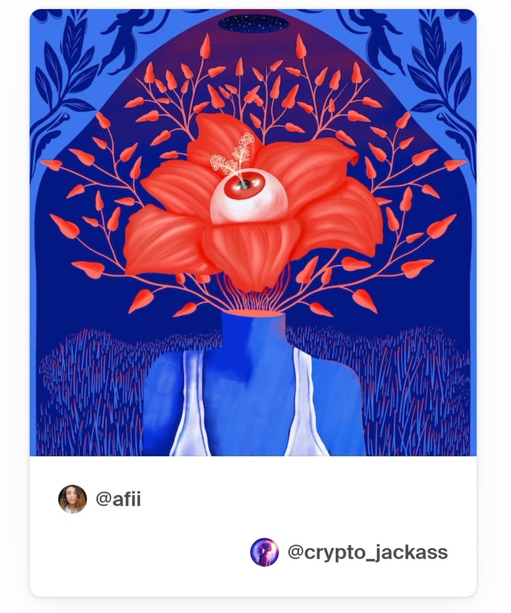 4FS4N's tweet photo. ๐ฅ๐ฅ Another SOLD ๐ฅ๐ฅ
Thank you so much dear #crypto_jackass For grabbing 1 edition of "pretty girl in the blue yard"
OE ~ 0.01 $eth
https://t.co/0W08BlyS3R
#KatoKrew #KatoOGgo #NFT https://t.co/mYAW3FpZVE