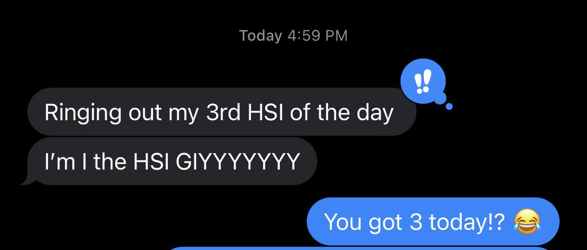 Evertone_G's tweet photo. Messages like this on my day off warms my heart!!!! 😂😂😂😂 No better feeling when you can be apart of a team that rallies together to accomplish a goal!
#ItsInTheWater #3SNP https://t.co/JhEL4gW41V