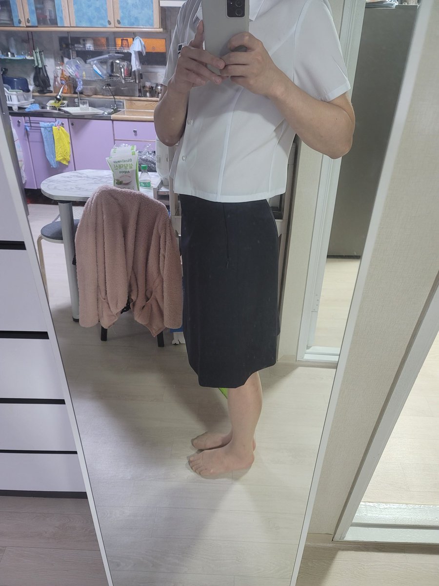 교복 너무 편하구 조으다..