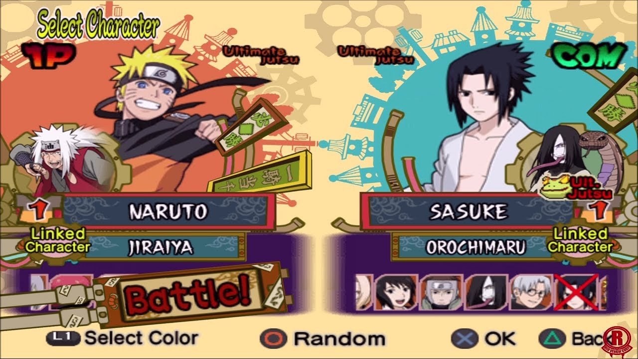 Naruto Shippuden Ultimate Ninja 5: All Characters 