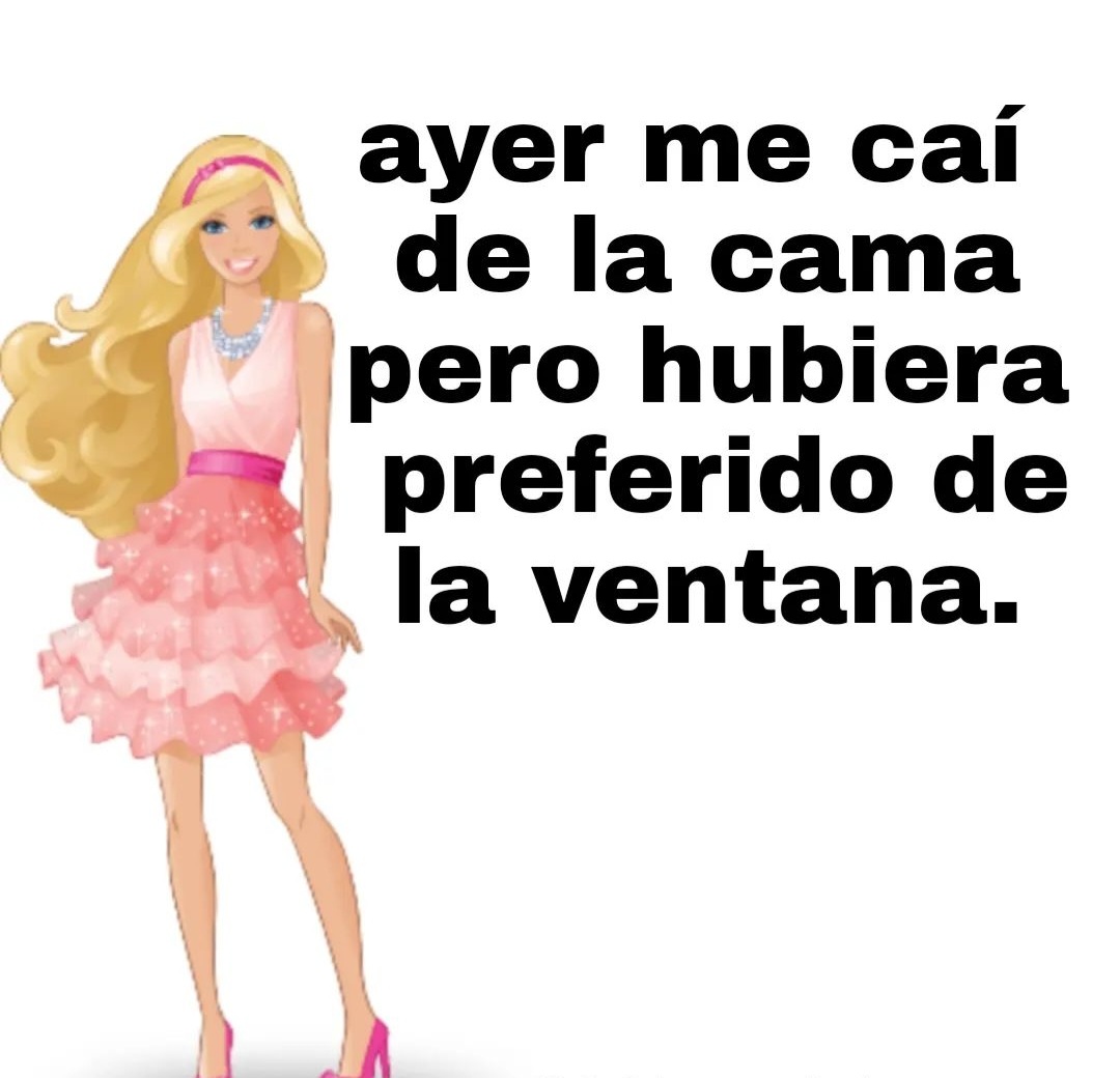 Arriba 35+ imagen barbie frases graciosas Viaterra.mx