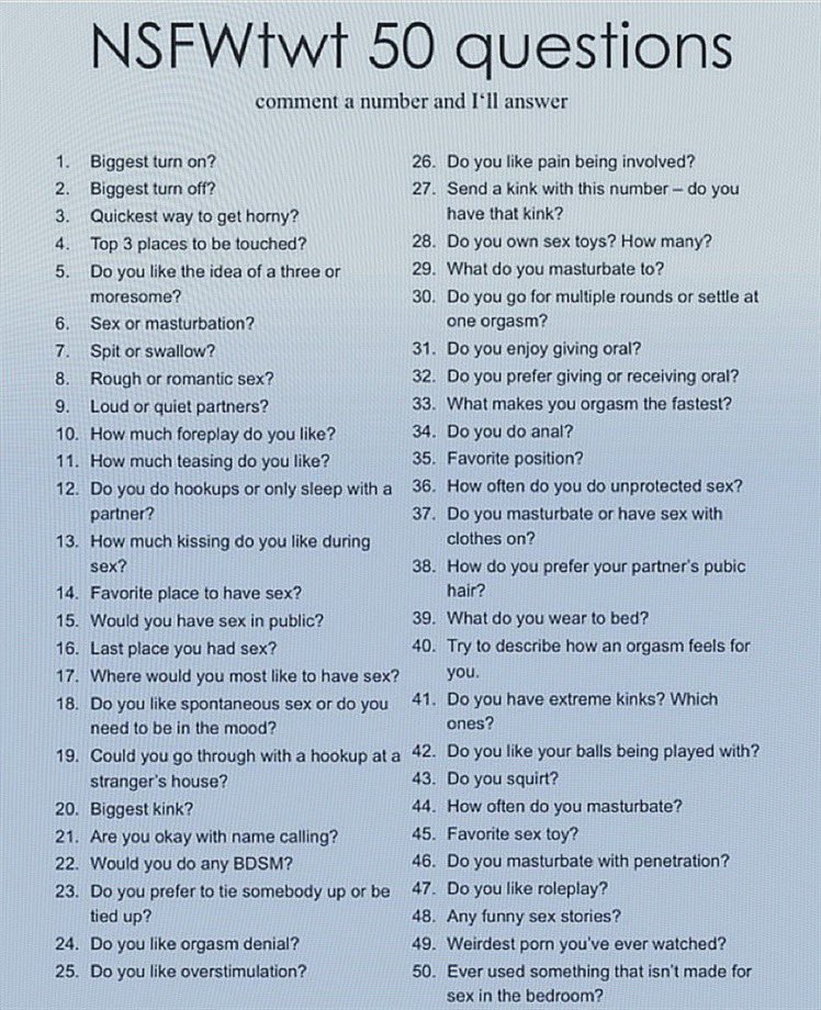 v4mpiess's tweet photo. i cant answer 42 though :p #nsfwtwt https://t.co/s38Dr2W1jk