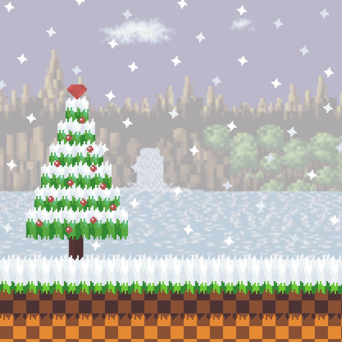 BywayDesign's tweet photo. Maybe this Christmas I'll actually find time to set up the old #MasterSystem!
#Christmas #Xmas #Winter #GreenHillZone #Sonic #SonicTheHedgehog #Sega #Gaming #Videogame #SegaMasterSystem #MasterSystemII #8Bit #PixelArt #MerryChristmas #MerryXmas #HappyHolidays #GraphicDesign https://t.co/6z7Z6bcGCg