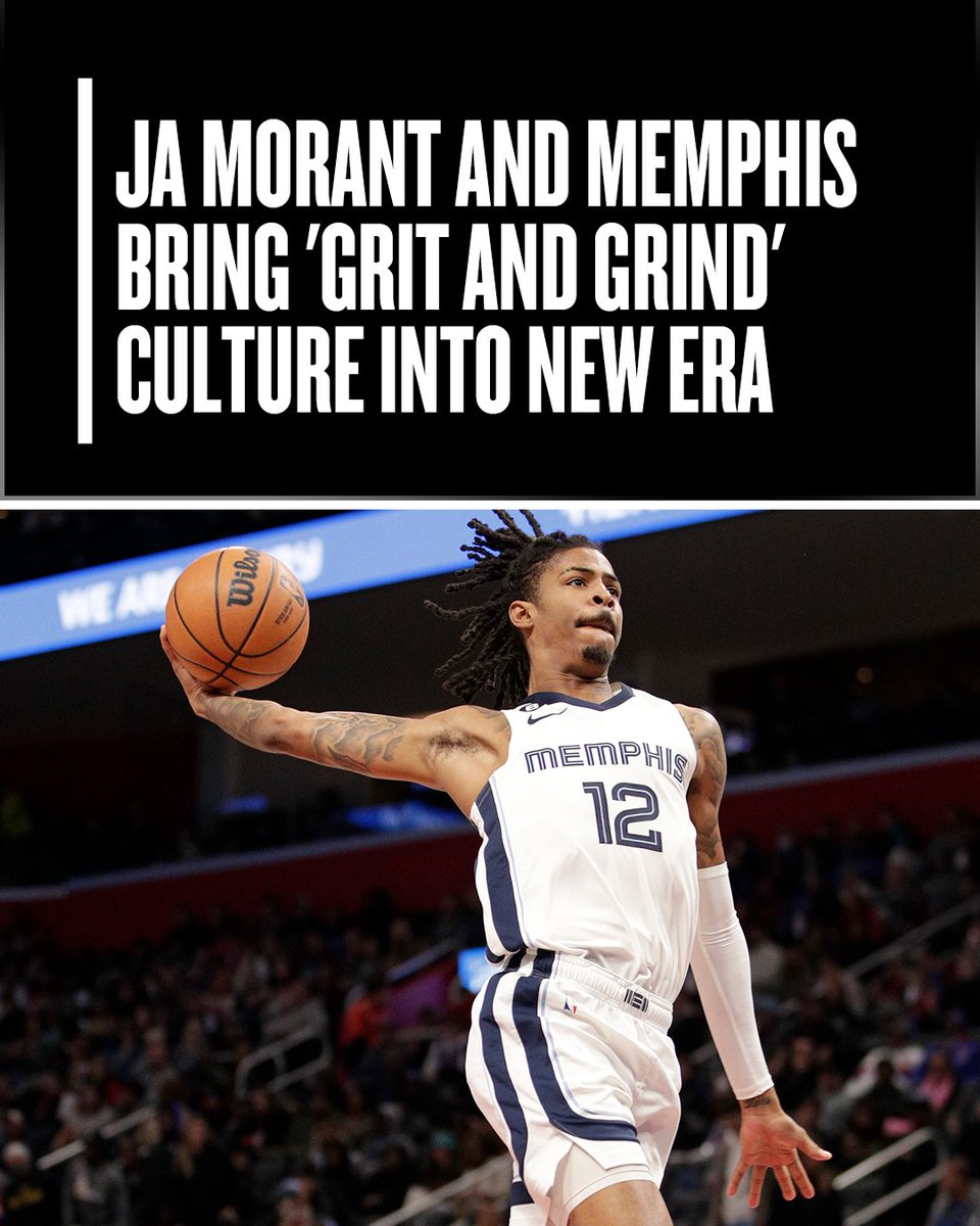 NBA's tweet photo. There's a new era of grit in Grind City 😤

Read up on the Grizzlies' new style and catch them in action tonight at 10pm/et on TNT!

📰: https://t.co/s35LlsZMMC https://t.co/bg35QGrd4Q